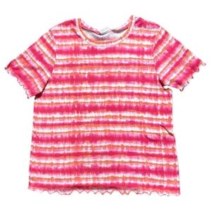 LuLaRoe Kelly Tie Dye Tee XL NWT